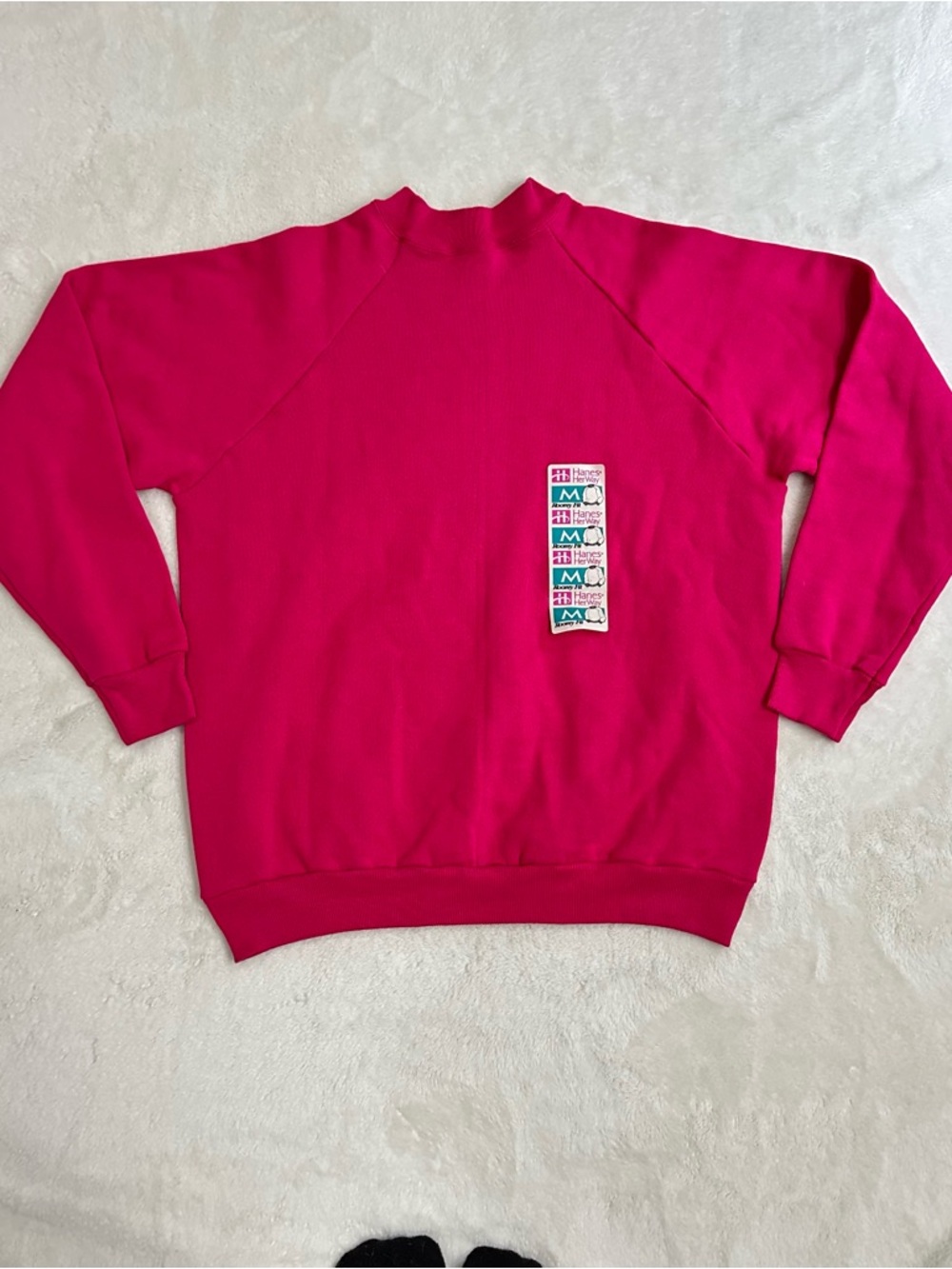 Vintage Hanes Her Way Crewneck Sweatshirt Size Medium